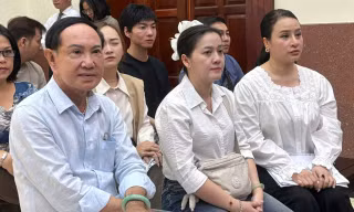 Một góc phòng xử án.