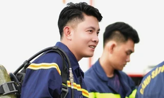 Gặp đại uý công an điển trai, gây sốt ở chương trình Chiến sĩ quả cảm