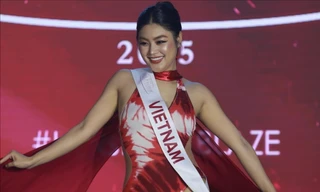 Động đất giữa lúc đang tổ chức cuộc thi hoa hậu