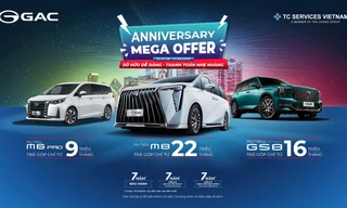 MEGA Offer kỷ niệm 1 năm GAC MOTOR Việt Nam: Ưu đãi đỉnh cao cho SUV & MPV công nghệ tiên tiến