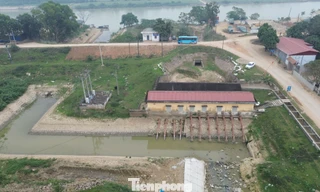 Hà Nội: Cận cảnh 3 trạm bơm tiêu úng trước khi được xây dựng khẩn cấp