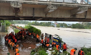 Thái Nguyên: Nước ngập sâu 2-3m, lũ có thể vượt mức lịch sử 2024 đợt mưa bão Yagi