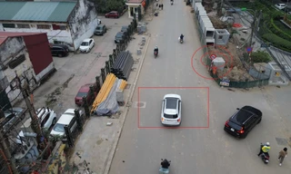 Hà Nội: Biển cấm ô tô xuất hiện giữa tuyến Nguyễn Tuân, tài xế lo 'dính' phạt nguội