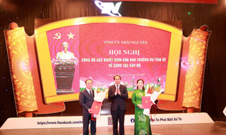 Thái Nguyên luân chuyển, bổ nhiệm nhiều vị trí lãnh đạo