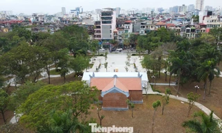 Cận cảnh khu tưởng niệm Anh hùng Võ Thị Sáu trước ngày khánh thành