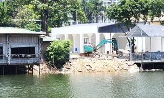 Hà Nội yêu cầu xác minh, làm rõ thông tin hồ nước bị lấn chiếm