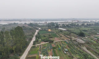 Cận cảnh khu vực làm 3 'siêu đô thị' tái định cư cho Trục đại lộ cảnh quan sông Hồng