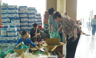 Nơi điều phối những tấm lòng yêu thương ở Thái Nguyên sau lũ dữ