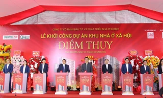 Thái Nguyên khởi công 2 dự án nhà ở xã hội với gần 1.600 căn hộ