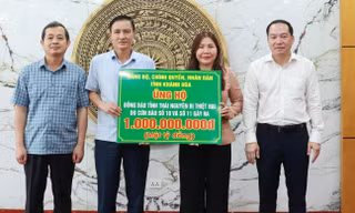 Khánh Hòa, Lào Cai hỗ trợ Thái Nguyên khắc phục hậu quả sau lũ