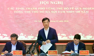 Hà Nội họp với các tỉnh về quy hoạch Thủ đô Hà Nội tầm nhìn 100 năm