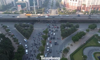 Cận cảnh vị trí dự kiến xây hầm chui Mễ Trì - Dương Đình Nghệ