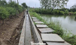 Vụ góp tiền xây mương tiêu bị yêu cầu xử lý: Người dân tự tháo dỡ công trình, xã cam kết xây mới