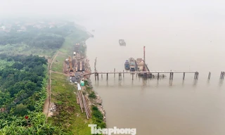 Ấn định thời gian di dời tài sản tại bãi bồi để thực hiện dự án cầu Vân Phúc qua sông Hồng