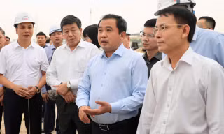 Kiểm tra thực địa, Bí thư Hà Nội chốt tiến độ hàng loạt dự án trọng điểm