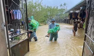 Hà Nội: Báo động lũ cấp 3 sông Bùi, mực nước tiếp tục dâng
