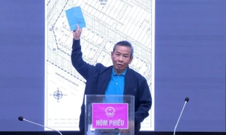 Hà Nội: 22 hộ bốc thăm đất tái định cư dự án đường Vành đai 4