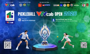 Giải Pickleball VTVcab OPEN 2026 dự kiến quy tụ hơn 1.200 vận động viên tranh tài