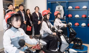 Honda Việt Nam phối hợp ra mắt sân chơi trải nghiệm ‘Trung tâm công nghệ xe máy điện Honda’ dành cho trẻ em