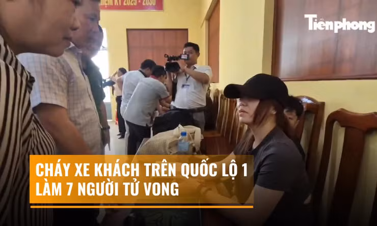 Vụ cháy xe khách ở Đồng Nai làm 7 người chết: Do tài xế ngủ gật