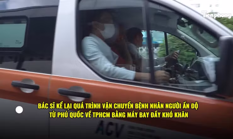Bác sĩ kể lại hành trình đưa bệnh nhân nặng trong vụ lật ca nô từ Phú Quốc về TPHCM