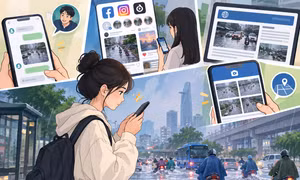 Gen Z áp dụng "trăm phương ngàn kế" để né những cung đường ngập tại TP.HCM