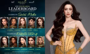 Hoa hậu Emoura Phạm lọt Top 10 Pre-Arrival của Miss Grand International 2026
