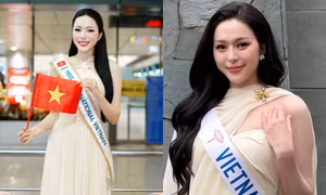 Miss International 2025: Kiều Duy đã đến Nhật Bản, phong độ ban đầu thế nào?