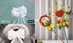Trend "đũa phép" giấy gây sốt Douyin: Tự tay hô biến "phép thuật" đón Giáng sinh