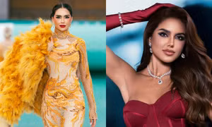 Ngắm nhan sắc người đẹp liên tiếp lọt Top 5 các phần thi phụ Miss Cosmo 2025
