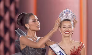 Người đẹp Mỹ giành vương miện Miss Cosmo 2025, sở hữu nhan sắc chuẩn Hoàn vũ