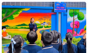 Hà Nội: Trường Tiểu học Phương Mai khánh thành công trình tranh tường bích họa 