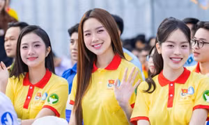 Hoa hậu Thanh Thủy, Trúc Linh và Bảo Ngọc là Đại sứ chiến dịch Xuân Tình Nguyện