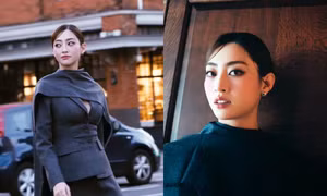 Hoa hậu Lương Thùy Linh bất ngờ xuất hiện tại London Fashion Week 2025