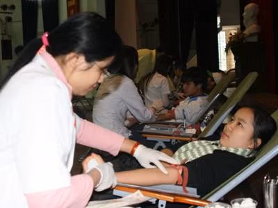 Hiến máu ngày rét không ảnh hưởng sức khỏe
