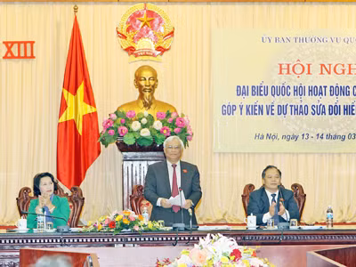 Hiến pháp phải thể hiện quyền dân chủ trực tiếp của nhân dân