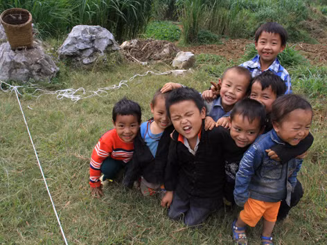 Mùa đông ấm cho trẻ em vùng cao