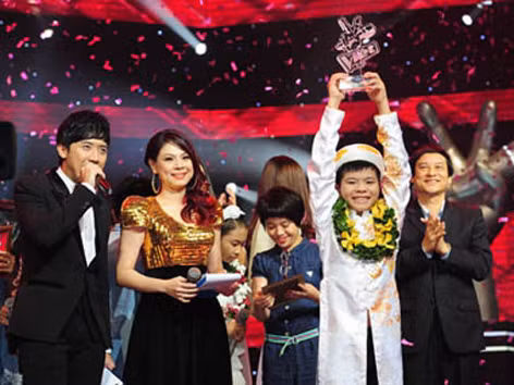 Quang Anh giành quán quân "Giọng hát Việt nhí"