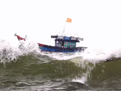 Tối nay, bão số 7 vào Quảng Ngãi-Phú Yên