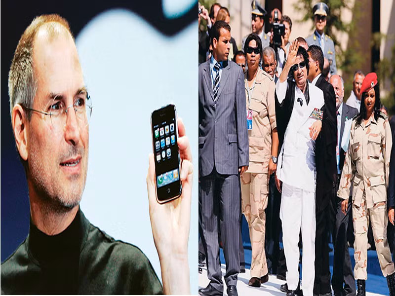 Những điều khác lạ về Steve Jobs và Moammar Gadhafi