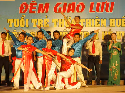 Sôi động đêm giao lưu cuả thế hệ trẻ