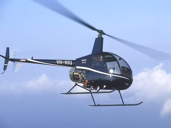 Một trong các loại máy bay được Cty Hành Tinh Xanh mua về. Ảnh: Robinsonheli