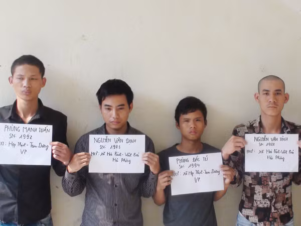 Chân dung năm hung thủ vụ quan tài diễu phố