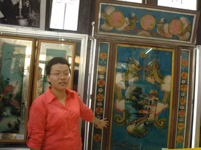 Tranh kính - còn, mất