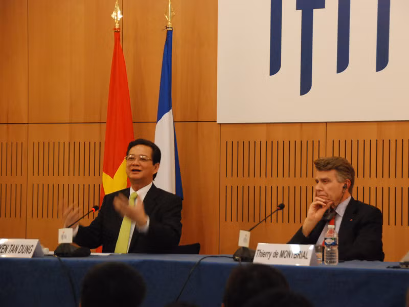 Thủ tướng Nguyễn Tấn Dũng gây ấn tượng tại IFRI
