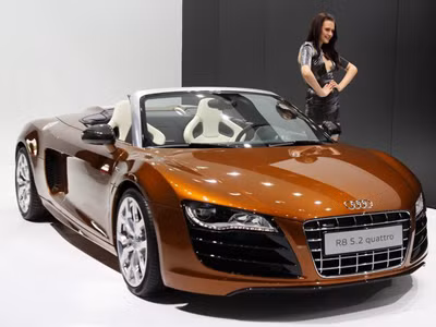 Audi báo giá siêu xe trong Iron Man 2 - R8 5.2 Spyder