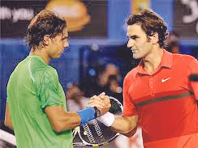 Đụng Nadal, Federer mừng húm