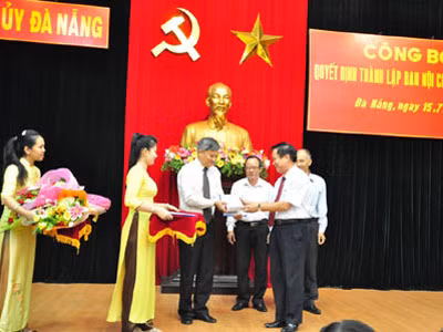 Bổ nhiệm Trưởng ban Nội chính Thành ủy Đà Nẵng