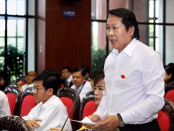 Chất vấn, hoạt động bình thường trong các kỳ họp Quốc hội Ảnh: H. Vĩnh