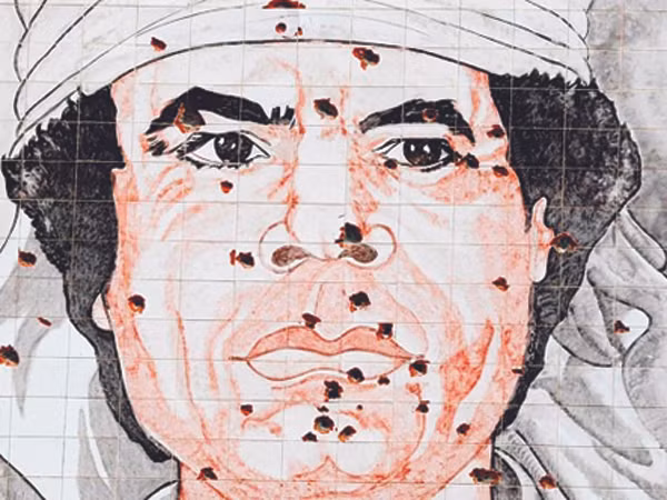 Vậy là hết, Gadhafi!